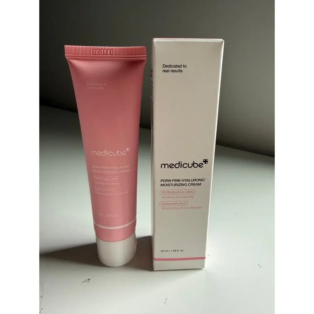 $35 New Medicube PDRN Pink Hyaluronic Cream 50ml Authentic Made in Korea